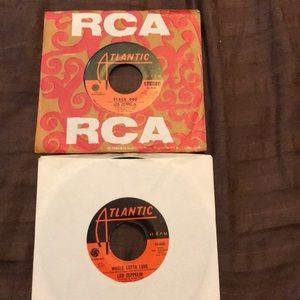 Two Led Zeppelin 45s